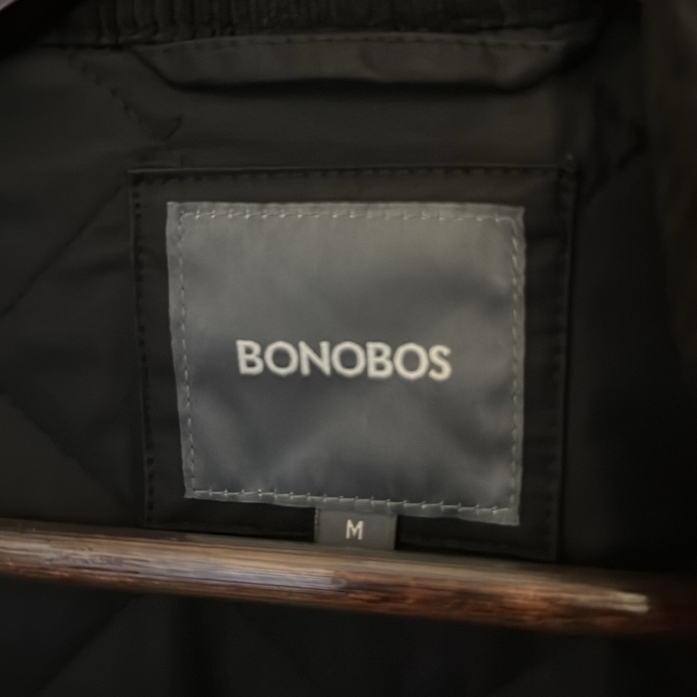 Bonobos Banff Quilted Jacket Black Medium - image 5